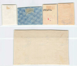 1919, 5 + 5 bis 50 + 5 F, Erste Nationale Briefmarkenausstellung ...