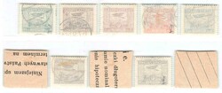1925, 1 bis 45 Gr., Flugpost, komplette Ausgabe, teilweise auf ...