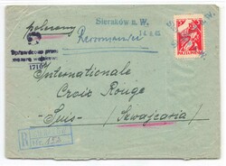 1945, 5 Zl., Befreiung von Warschau, als Einzelfrankatur mit ...