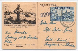 1945, 3 Zl., VII. Warschau klagt an, mit Aufgabestempel "KATOWICE, 29 ...