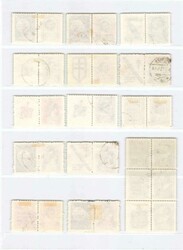 1948, 3 + 2 bis 15 + 10 Zl., Bekämpfung der Tuberkulose, Lot mit 28 ...