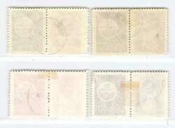 1948, 3 + 2 bis 15 + 10 Zl., Bekämpfung der Tuberkulose, komplette ...