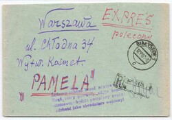 1950, 10 und 15 Zl., Weltfrieden, mit Aufgabestempel "BIALYSTOK, 12 ...