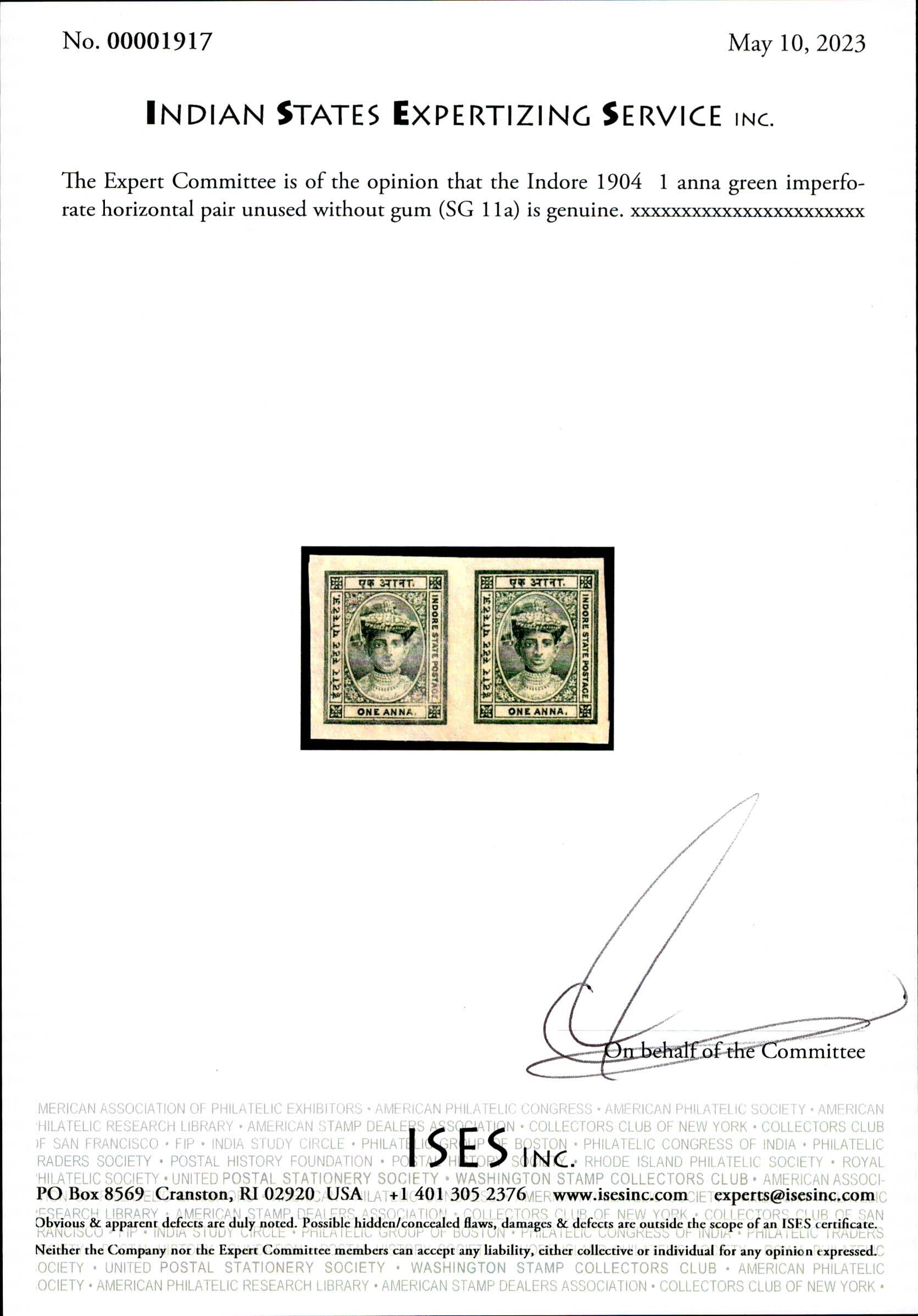 Image 1 for lot number 0000100017 for India and States Webshop