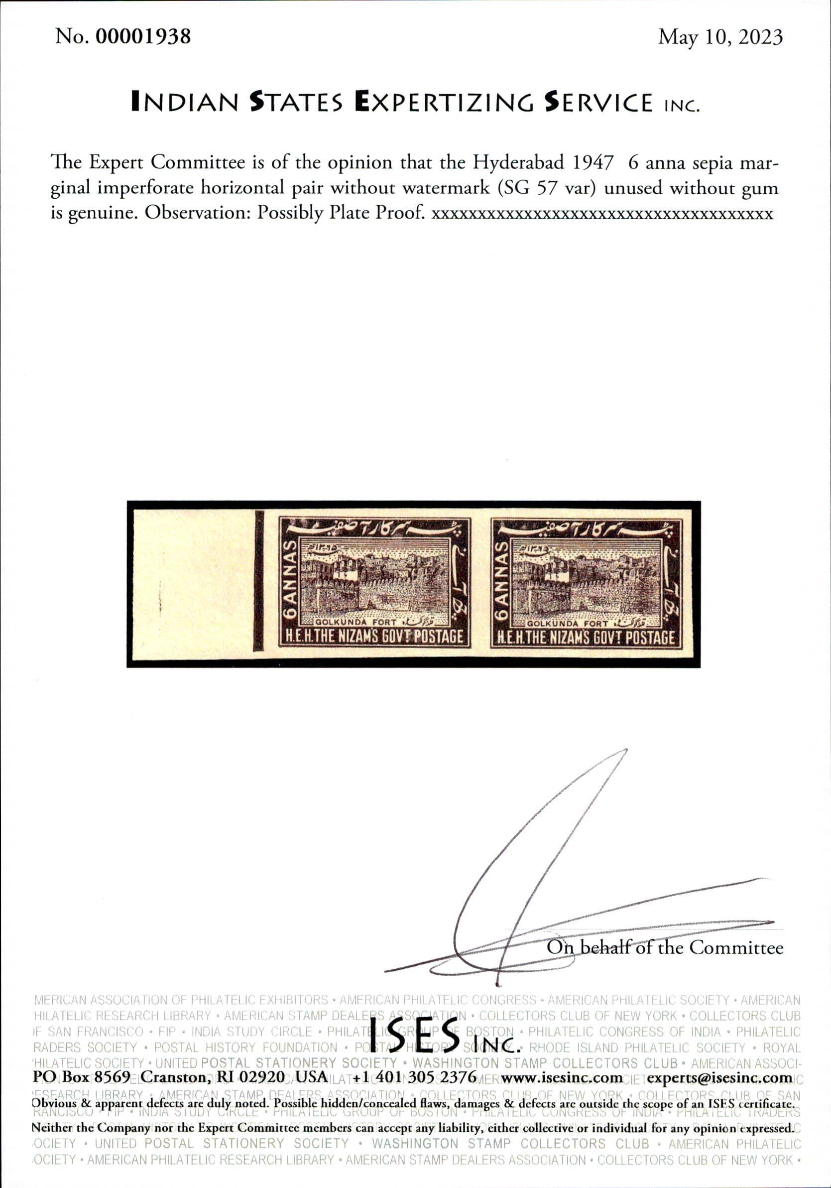 Image 1 for lot number 0000100038 for India and States Webshop