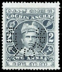 3115: Indien Staaten Cochin