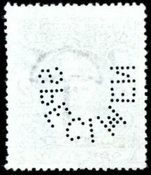 1913 2a grey perforated SPECIMEN. 2025 ISES certificate