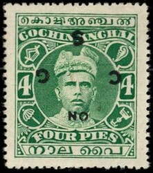 3115: États de l’Inde de Cochin - 