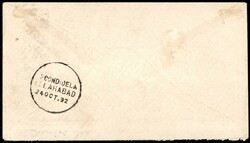 India ½a blue-green used alongside Poonch 1p black on white laid ...