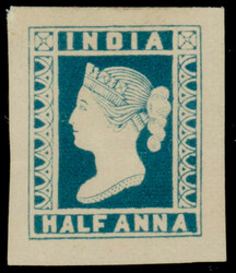 India Essays and Specimens: 1894 essay of the ½a with crosses in ...