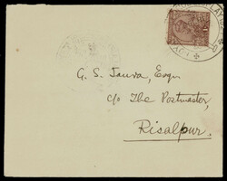 India Airmail: ROYAL AIRFORCE DISPLAY 1927 commemorative cancel on ...