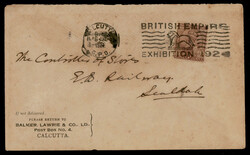 India Special Cancellations: BRITISH EMPIRE EXHIBITION 1924 ...