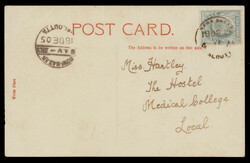 India picture postcard: Greetings from CALCUTTA, f.w. Edward 3p used ...
