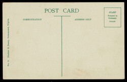 India picture postcard: Todas and Hut, Ootacamund, unused