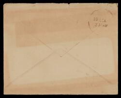 India 1948 Gandhi: 1½a on cover tied by MESTONGANJ/MORADABAD/19 AUG ...