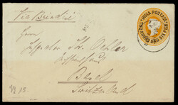 India used in French India: MAHE straight line within single circle ...