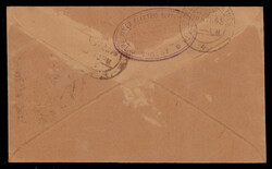 India 1948 Gandhi 1½a used on window envelope from Bombay to Delhi. ...