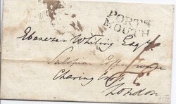 1794 (23rd April) outer letter sheet to “Salopian Coffee House”, ...