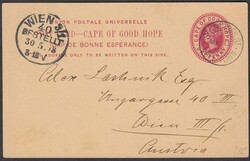 (Cape of Good Hope - Picture Stationery) 1899 1d. card entitled ...