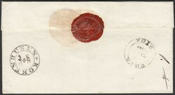 1840 outer letter sheet to WALK with, on reverse, very fine ...