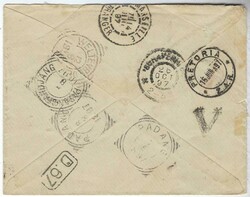 (Transvaal) 1897 (16 Jun) cover to Netherland Indies franked 1896-97 ...