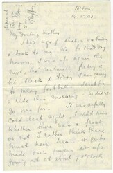 (Football and Cricket) 1901 (12 May) cover to “Stowe House, Nr ...