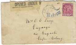 (Cape of Good Hope - Basutoland) 1901 internal Cape Colony cover ...