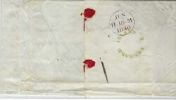 1840 entire to Edinburgh without any sign of despatch but the author ...