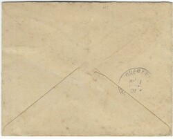 (Postal Stationery) 1901 (MY 12) ‘SIX CENTS’ on 8c envelope to ...
