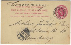 (Cape of Good Hope – Picture Stationery) 1899 One Penny red card ...
