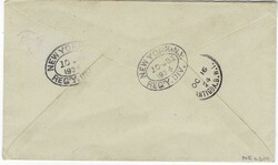 1924 (OC 13) registered cover to Delia, Kansas bearing single ...