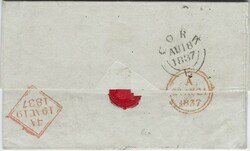 (Ship Letter) 1837 (24 July) entire from New York to London, endorsed ...