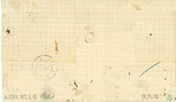 FRANCE - Japan Post Office Abroad: 1873 (17 Mars) Folded cover to ...