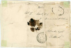 TIBET: 1908 (JA 08) Registered envelope to Scotland franked India 1a. ...