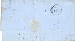 DANISH WEST INDIES - Great Britain Used Abroad: 1870 (13 12) Folded ...