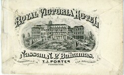 BAHAMAS: 1876 (Feb 5): Hotel Advertising Envelope to New York bearing ...