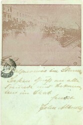 CHILE: 1c. green illustrated postal stationery card to USA cancelled ...