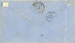 NIGERIA - LAGOS: 1872 (May 6): Cover to Le Havre bearing fine strike ...