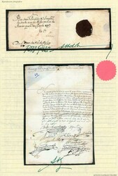 MALAYA: 1629 (Jan 2) Entire letter sent from a scribe in Malacca to ...