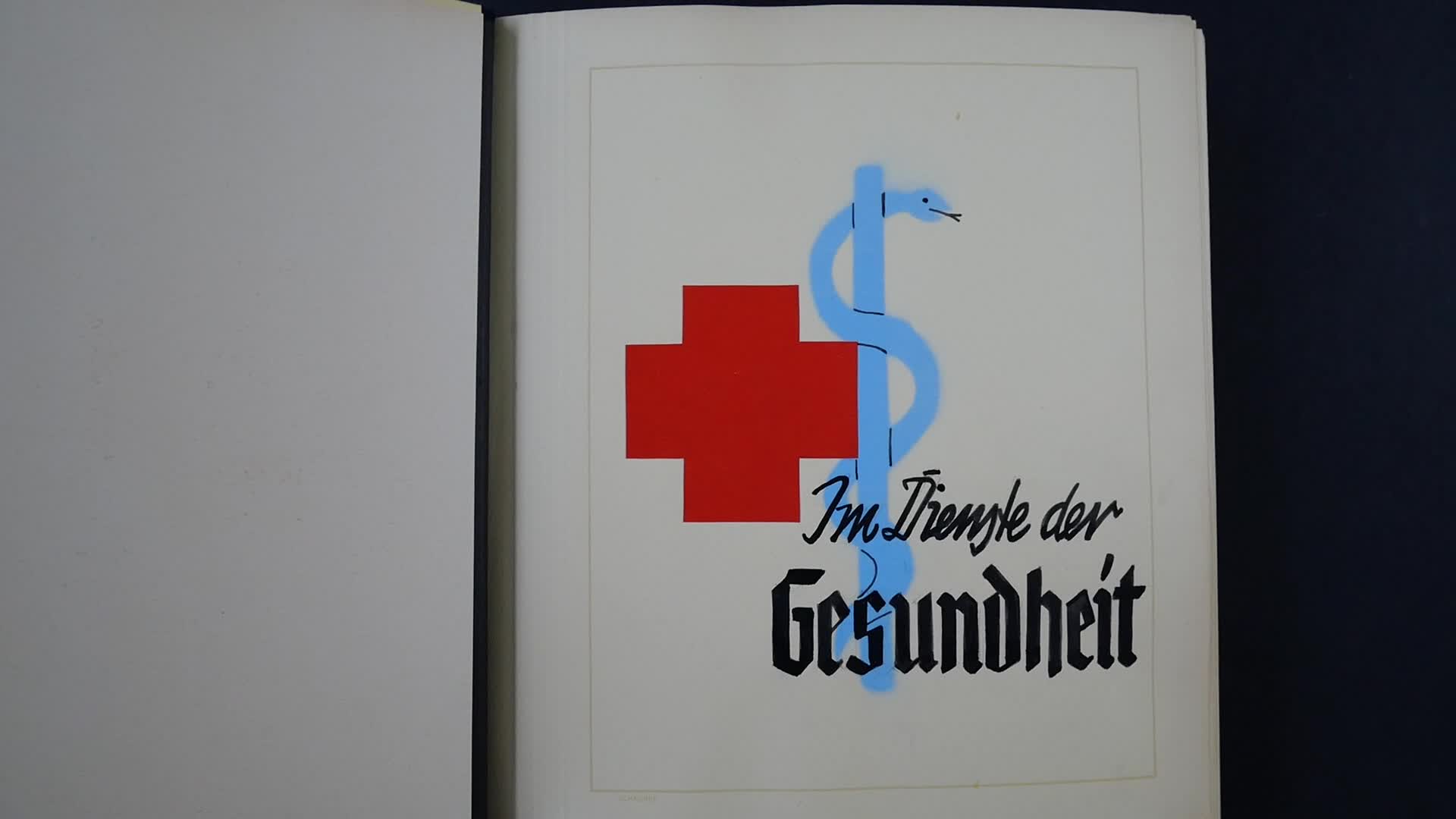 Rotes Kreuz, umfangreiche, individuell gestaltete Sammlung auf ...