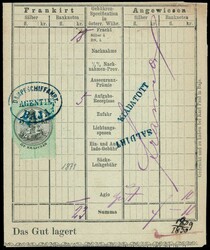 4790: Austria DDSG - Cancellations and seals