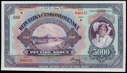 110.500: Banknotes - Czechoslovakia