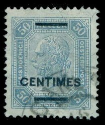 50 C. auf 50 H., Kabinettstück mit K2 "Candia", Attest ...