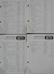 Stempelsammlung von 230 Vorphilabelegen in 3 Alben mit nur ...