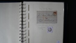 Prag, Sammlung von 132 Belegen sauber in 4 Leuchtturm-Alben ab 1673 ...