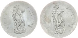 1966, Lot von 2 Silber-Gedenkmünzen 10 S. "Osteraufstand", ...