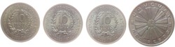1961/69, Lot von 4 Silber-Gedenkmünzen mit 10 P. (3) ...
