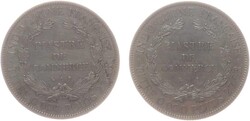 Indochina, 1900, 2mal Silbermünze "Piastre de Commerce", ...