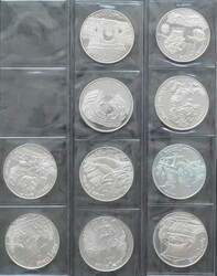 1969, 10 Jahre Verfassung, komplette Serie von allen 10 verschiedenen ...