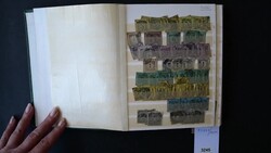 Ca. 1850-1880, alter Bestand mit etlichen Hundert Werten im Steckbuch ...